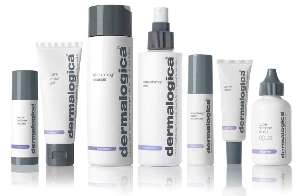 Dermalogica UltraCalming range of cleanser, mist, serum and barrier care products